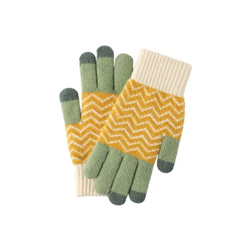 Youyoulan Полиэстер Трикотаж Перчатки Женские