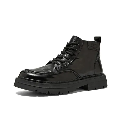 Hautton Jeans Короткий Мартин Boot Мужской Черный