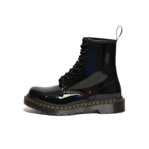 Dr.Martens 1460 Rainbow Short Martin Boot Женские Black