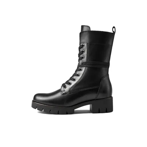 Gabor Короткий Мартин Ботинок 4,5 см Женский Черный