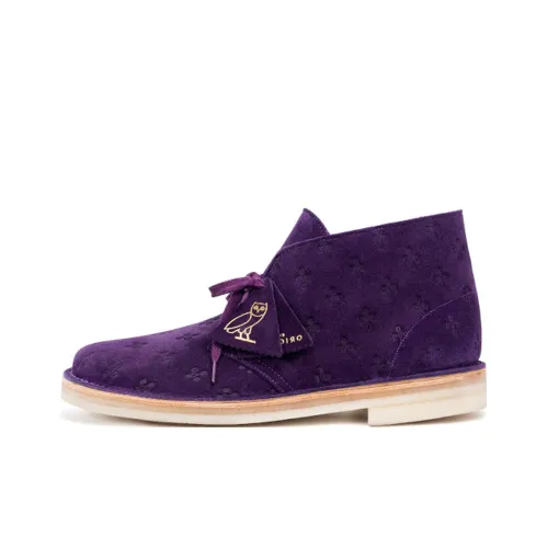 Clarks Originals Ботильоны Мужские Фиолетовые