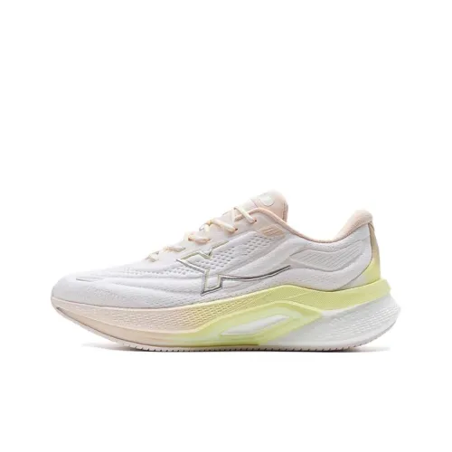 XTEP Tank Cheng 2,0 Slip-Resistant Coating Low-Top Casual Running Shoes Women's Pink White XTEP Tank Cheng 2,0 Противоскользящее покрытие Низкий топ Повседневные беговые кроссовки Женские Розовый Белый