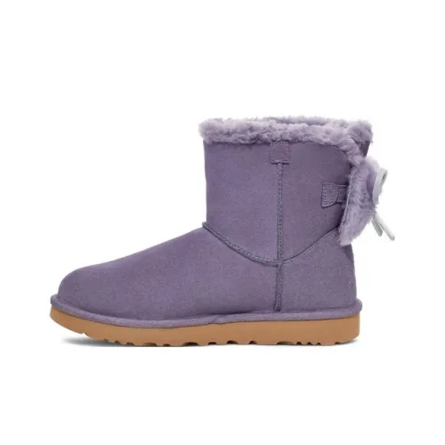 UGG Bailey Термический Устойчивый к Износу Короткие Снежные Ботинки Женские Фиолетовые