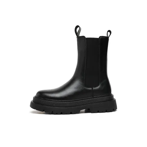 Mo Xu Короткий Челси Мужской Черный