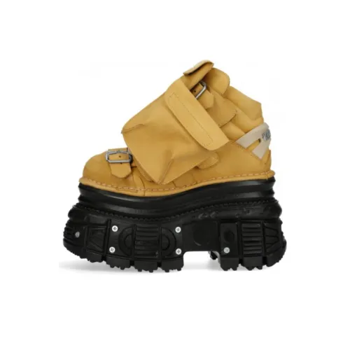 NEW ROCK Ботильоны Унисекс Желтый