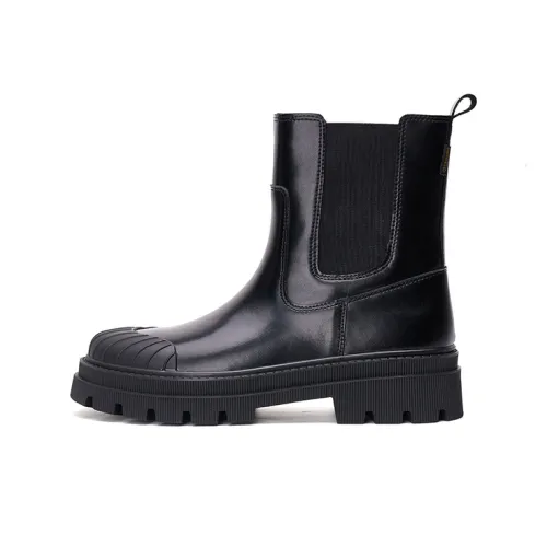 Joy Mario Короткий Челси 4,5 см Женский Черный