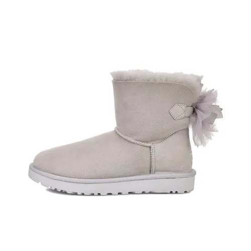 UGG Bailey Туляр Арочный Теплый Устойчивый к Износу Зимние Ботинки Женские Серые