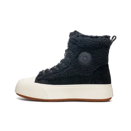 AU MU Термический противоскользящий короткий сноубутс для женщин