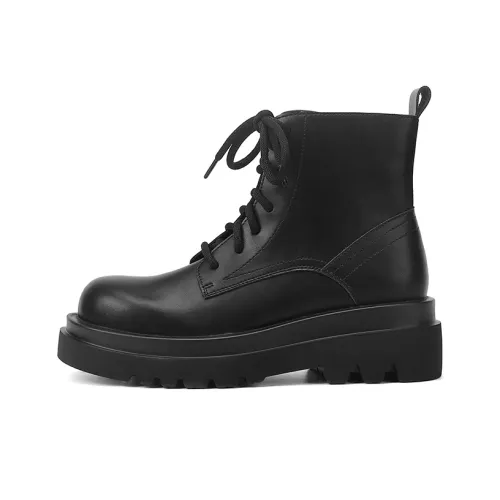 ACESC Короткий Мартин Boot Женские Черный