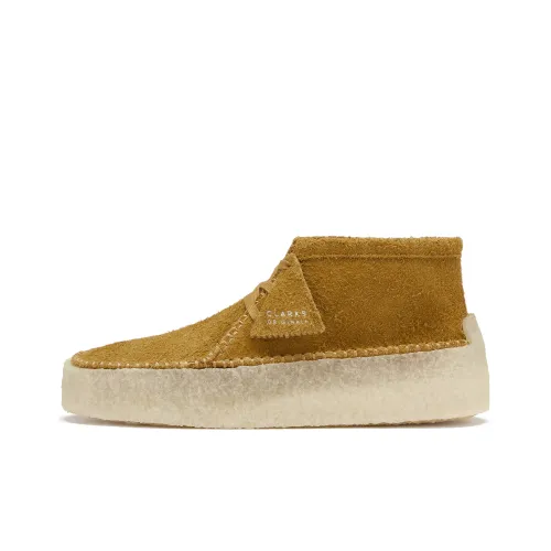 Clarks Originals Дышащий Короткий Аутдор Мужской Желтый Коричневый