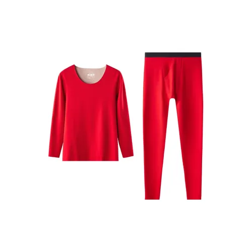 H YXIANG Термический комплект мужской китайский красный