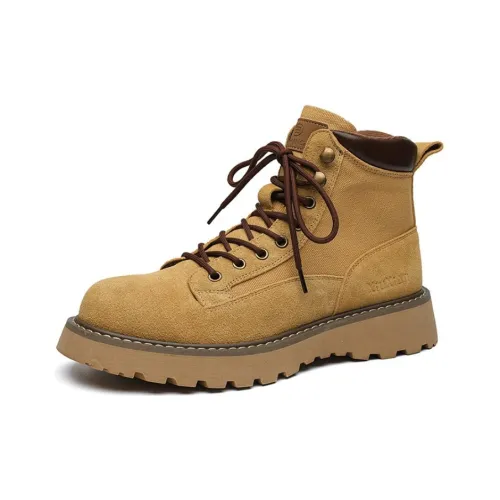 JIETEGONGYANG Короткий ботинок Martin для мужчин