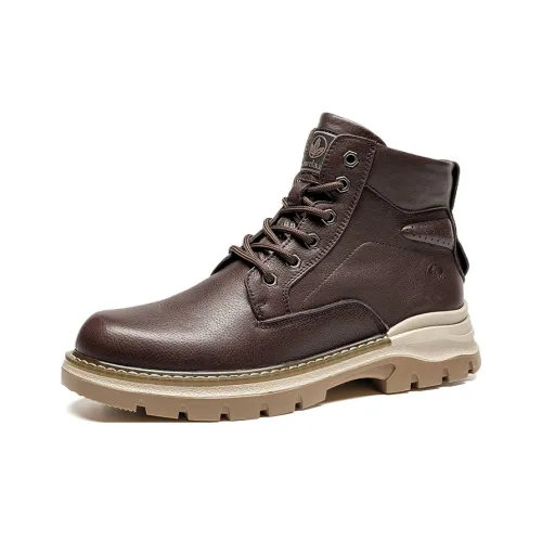 LEAVELAND Martin Boot Мужской Темно-коричневый