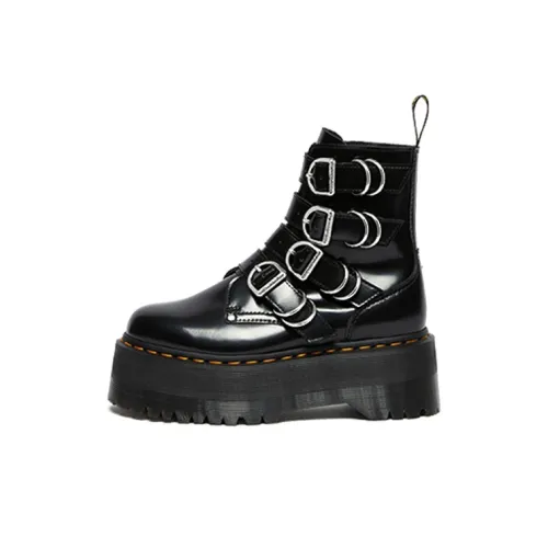 Dr.Martens Короткий MID Голень Мартин Ботинок Женские Черный