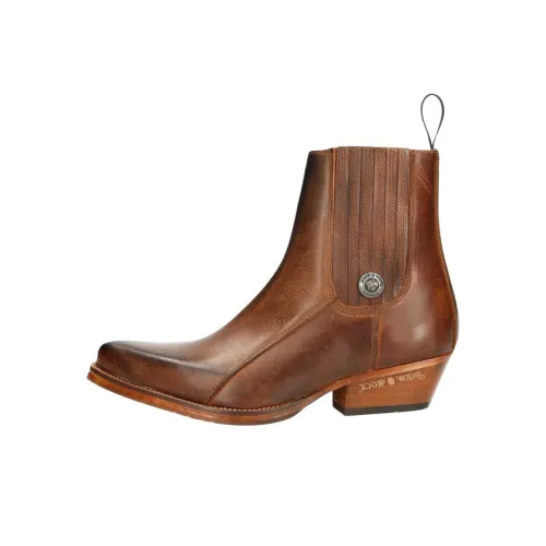 NEW ROCK Ботильоны 4CM Женские Коричневый