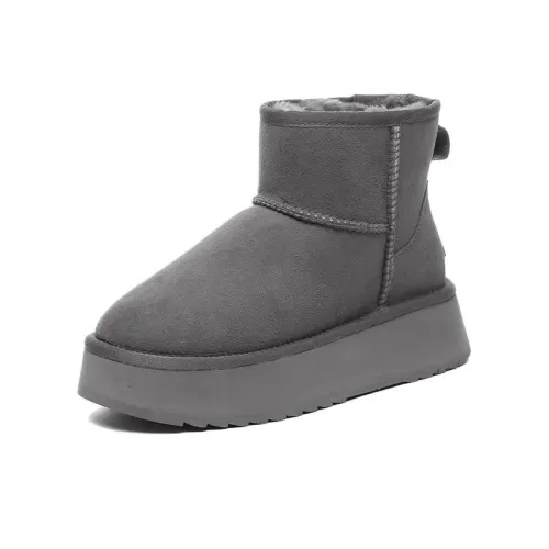 EVERAU Короткие Сноубутсы Женские Серые