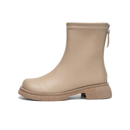 Warrior Martin Boot French FASHION BOOTS 3 см Женские Khaki