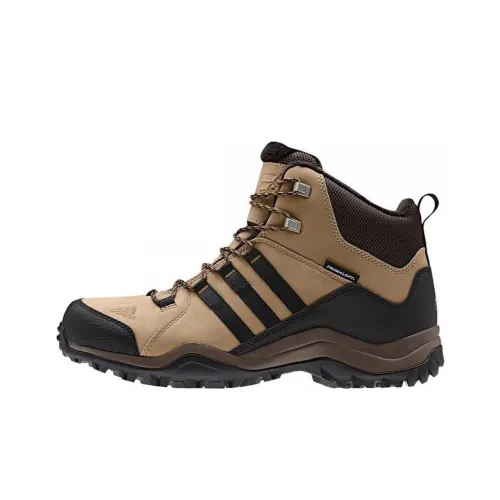 Adidas Износостойкий и Легкий Высокий Топ Походная обувь Мужской Коричневый