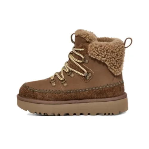 UGG Устойчивый к истиранию противоскользящий короткий снегокат унисекс коричневый