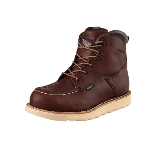 RED WING Обувь Короткий Мартин Ботин Мужской Темно-Коричневый