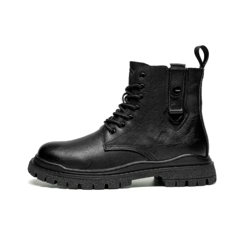 LEAVELAND Crew Martin Boot 3,5 см Мужской Черный