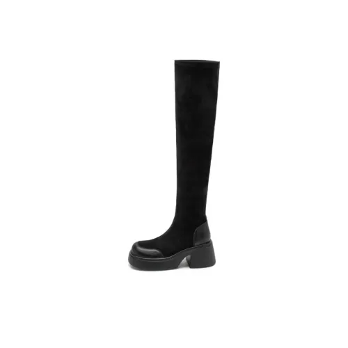 Xingdiman Over The Knee Boots Женские Черные