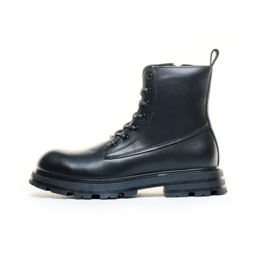 Wit Short Martin Boot Мужской Черный