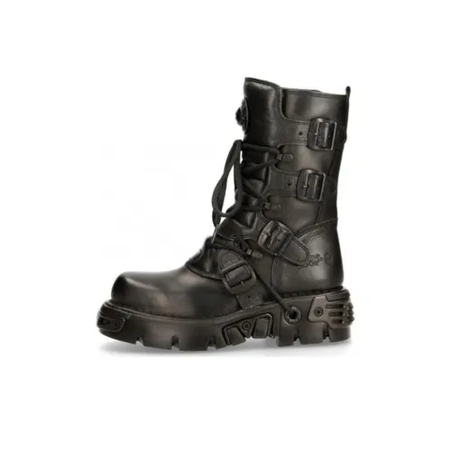 NEW ROCK Crew Martin Boot 6 см Унисекс Черный