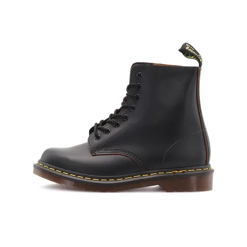 Dr.Martens 1460 Винтаж Короткий Мартин Ботинок Унисекс Черный