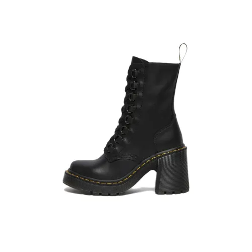 Dr.Martens Chesney Короткий MID Голень Мартин Ботинок Унисекс Черный