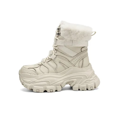 Rosa Bianca Термический Износостойкий Увеличивающий Высоту Короткий Снегоботинки Женские