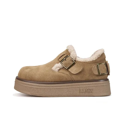 Joy Mario Термические Снежные Ботинки для Женщин с Увеличением Высоты и Анклевой Длиной