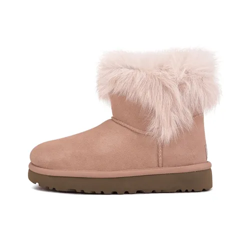 UGG Classic Novelty Milla Короткие Снежные Ботинки Женские Розовые