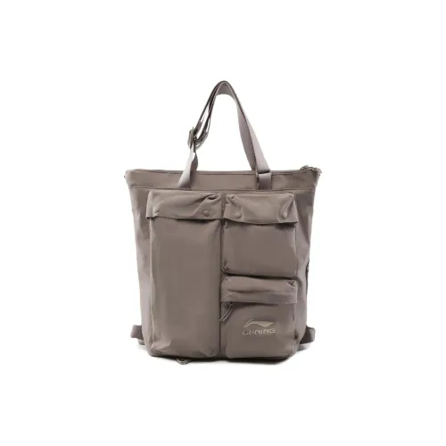 Полиамидная подкладка рюкзак унисекс дерево серый коричневый