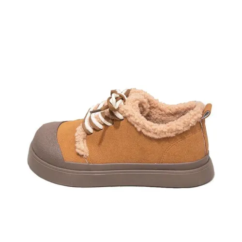 Warrior Термостойкие Устойчивые к истиранию Ботинки для снега Женские Светло-коричневые