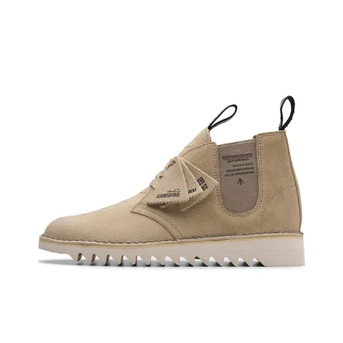 NEIGHBORHOOD совместный бренд x Clarks Короткий Челси Мужской Умбра