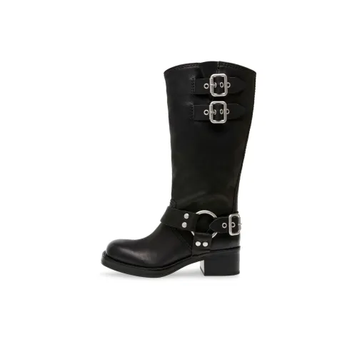 STEVE MADDEN Женские высокие сапоги до колена, черные