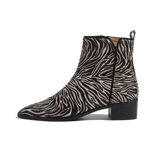 SCAROSSO Alba Ботильоны Женские Черный Белый