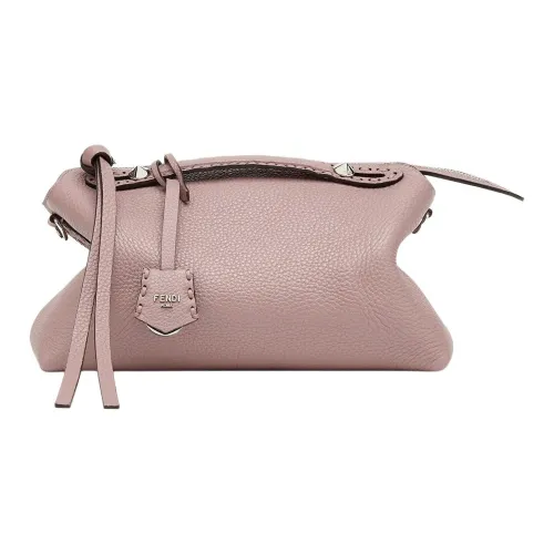 FENDI By The Way Series Телячья кожа Одно плечо Сумка Средний Женский Розовый