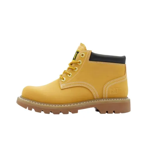 CAT Аbrasion Resistant Высота Увеличивающий Короткий Аутдор Женские Желтый