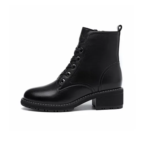AOKANG Ботильоны Женские Черные