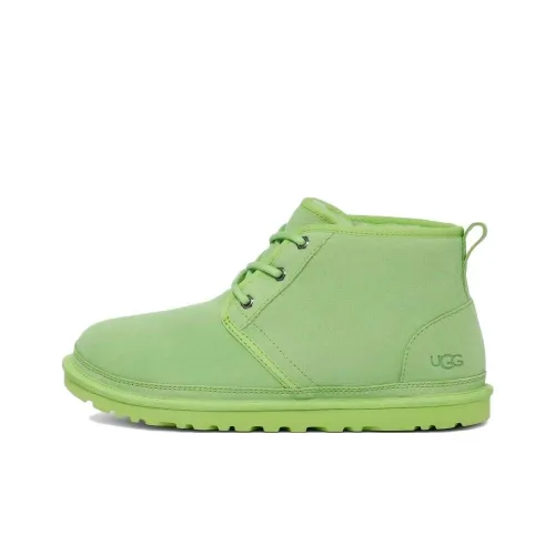 UGG Neumel Slip-Resistant Thermal Ankle Snow Boots Men's Light Green UGG Neumel противоскользящие термальные ботинки для снега мужские светло-зеленые