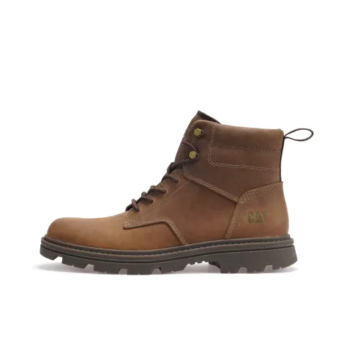 CAT Slip-resistant Short Outdoor Men's Dark Brown