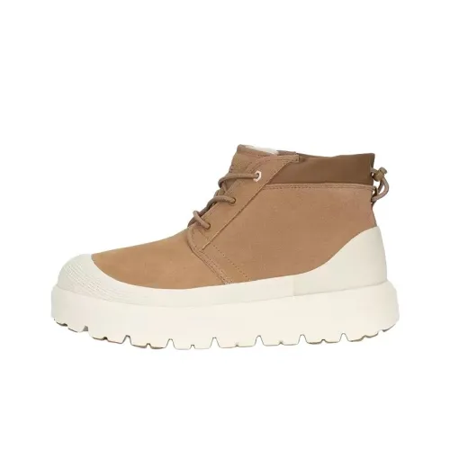 UGG WEATHER HYBRID Термический Рекомендуемая высота Увеличенная Короткий Снегобут Мужской Каштановый