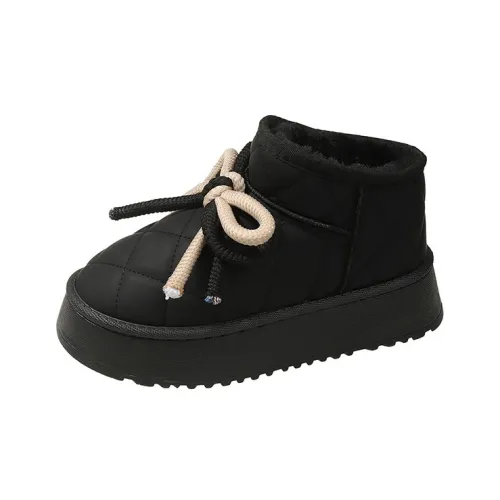 Женские сноубутсы с принтом персика длина до щиколотки