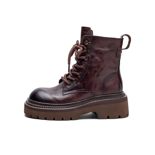 MATA Короткий Мартин Ботинок 6,5 см Женский