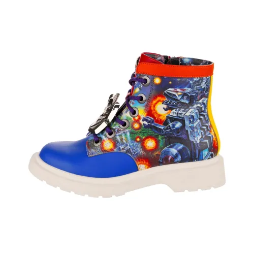 IRREGULAR CHOICE Ботильоны Синий Красный Женские