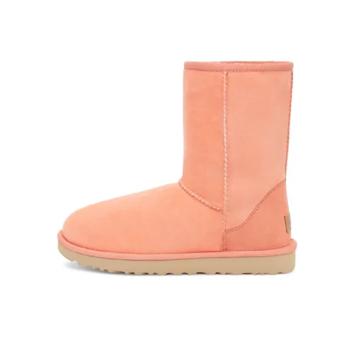 UGG CLASSIC SHORT II Boot Теплоизоляционный противоскользящий короткий сноубутс женский Grapefruit