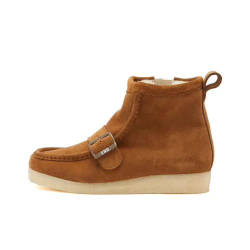 Clarks Ботильоны Темно-Коричневый Мужской