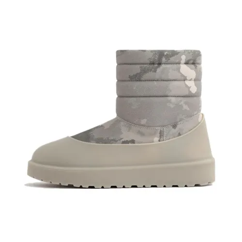 UGG Термостойкие противоскользящие короткие снегоботинки унисекс зеленые